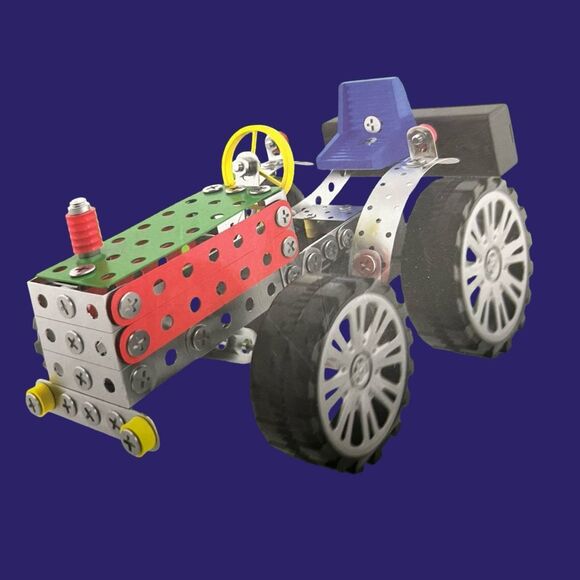 Sealed Metal Tech Tractor Mech Motors Motorized Metal Toy Stem Engineering 8+ - Picture 3 of 5